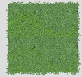 方形绿植墙SU模型下载_sketchup草图大师SKP模型