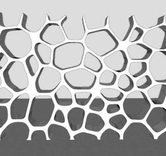 泛雕塑创意书架SU模型下载_sketchup草图大师SKP模型