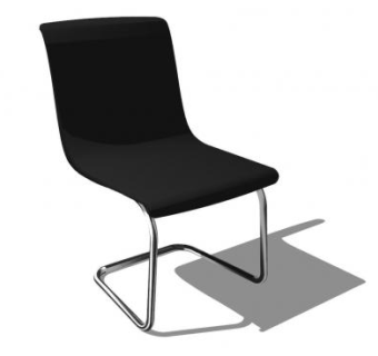 办公休闲椅SU模型下载_sketchup草图大师SKP模型