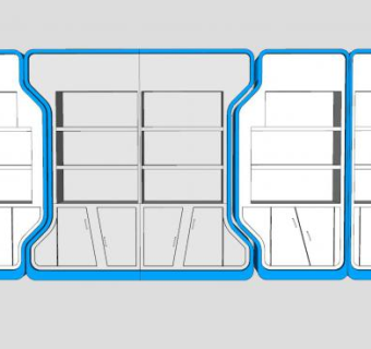 电子产品展示柜SU模型下载_sketchup草图大师SKP模型
