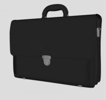 男士手提包公文包SU模型下载_sketchup草图大师SKP模型