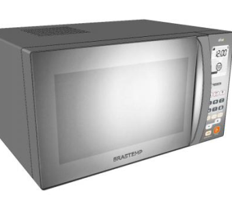 微波炉光波炉SU模型下载_sketchup草图大师SKP模型