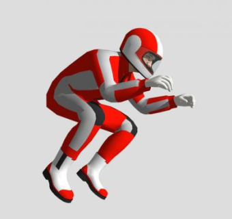 赛车手SU模型下载_sketchup草图大师SKP模型