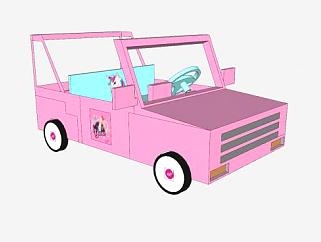 儿童玩具车sketchup模型下载_sketchup草图大师SKP模型