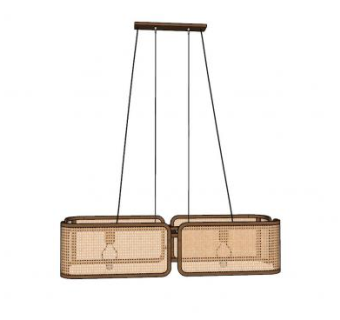 木色简单吊灯灯具SU模型下载_sketchup草图大师SKP模型