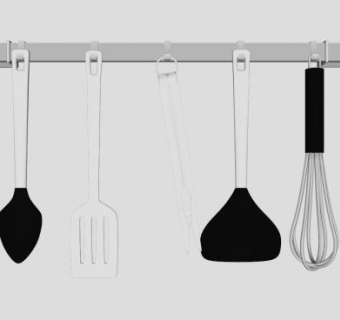 厨房小品道具SU模型下载_sketchup草图大师SKP模型