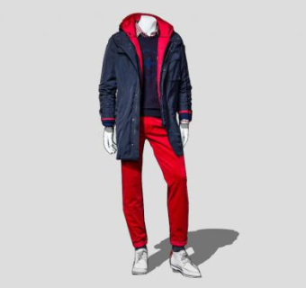 时尚男装店男模特SU模型下载_sketchup草图大师SKP模型