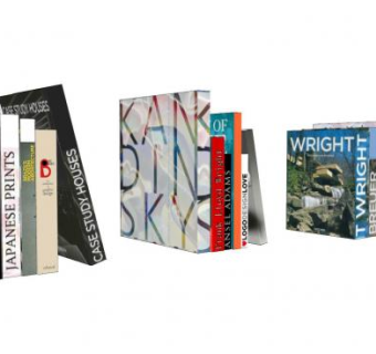 几组书本SU模型下载_sketchup草图大师SKP模型