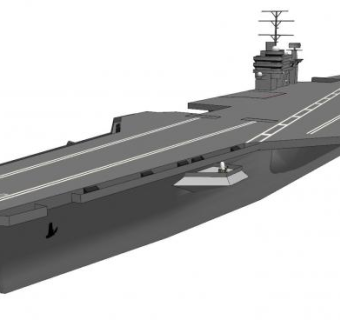 航空母舰sketchup模型下载_sketchup草图大师SKP模型