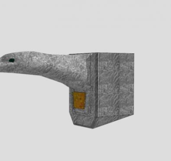 鹰雕头部石雕雕像SU模型下载_sketchup草图大师SKP模型