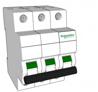空开断路器开关SU模型_su模型下载 草图大师模型_SKP模型