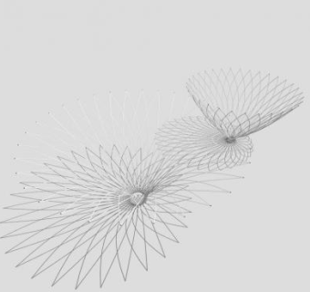 花型雕塑SU模型下载_sketchup草图大师SKP模型
