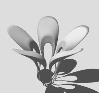 白菜创意雕塑SU模型下载_sketchup草图大师SKP模型