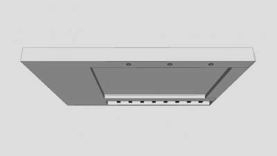 客厅吊顶SU模型下载_sketchup草图大师SKP模型