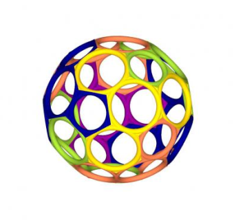 圆球形雕塑工艺品SU模型下载_sketchup草图大师SKP模型