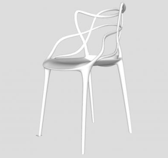 异形椅子SU模型下载_sketchup草图大师SKP模型