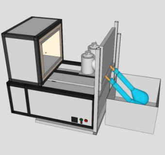 试验炉设备SU模型_su模型下载 草图大师模型_SKP模型