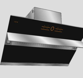 穹顶式吸油烟机SU模型下载_sketchup草图大师SKP模型