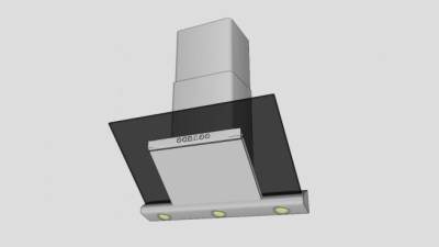 侧吸式油烟机SU模型下载_sketchup草图大师SKP模型