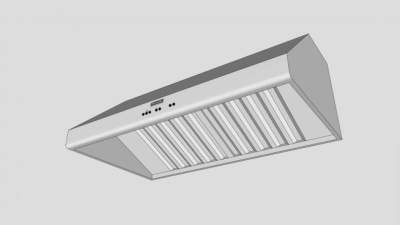 中式油烟机SU模型下载_sketchup草图大师SKP模型