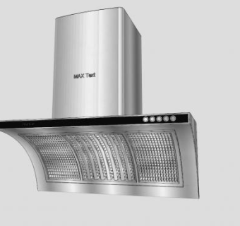 侧吸吸油烟机SU模型下载_sketchup草图大师SKP模型