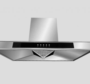 家用T型吸油烟机SU模型下载_sketchup草图大师SKP模型