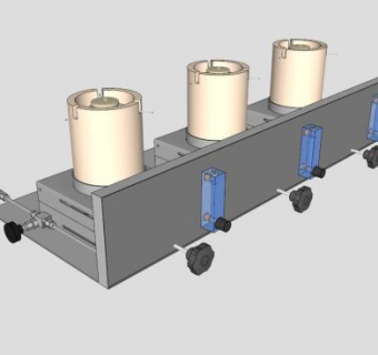 坩埚燃烧器SU模型_su模型下载 草图大师模型_SKP模型