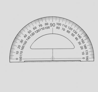 量角器尺子文具SU模型下载_sketchup草图大师SKP模型