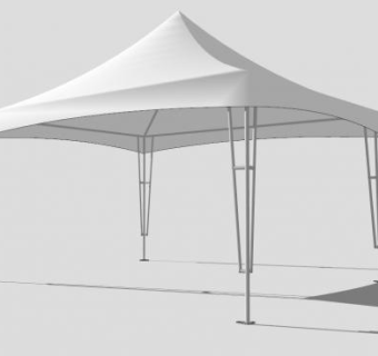 雨棚张拉膜SU模型下载_sketchup草图大师SKP模型