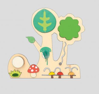 幼儿园墙装饰板SU模型下载_sketchup草图大师SKP模型