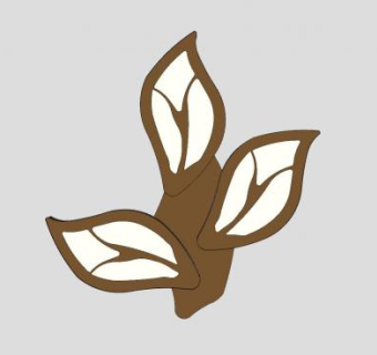 LED叶子造型灯具SU模型下载_sketchup草图大师SKP模型