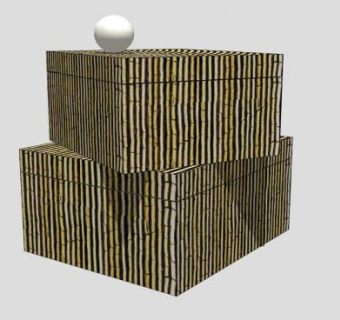 小型收纳盒和鸡蛋SU模型下载_sketchup草图大师SKP模型