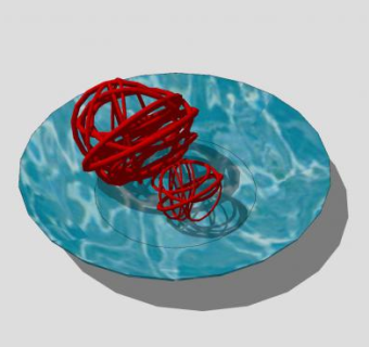 陶瓷碟盘SU模型下载_sketchup草图大师SKP模型