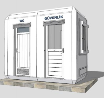 现代厕所公共厕所SU模型下载_sketchup草图大师SKP模型