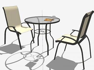<em>咖啡</em>桌椅SU模型下载_sketchup草图大师SKP模型