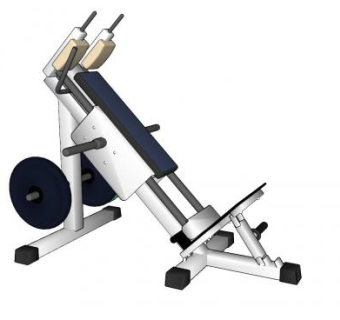 举重健身器材sketchup模型下载_sketchup草图大师SKP模型