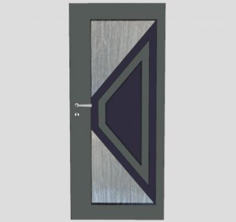 简单的室内门把手SU模型下载_sketchup草图大师SKP模型