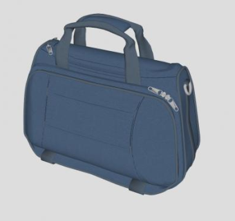 男包旅行袋手提包SU模型下载_sketchup草图大师SKP模型