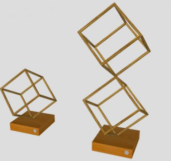 工艺装饰品摆件SU模型下载_sketchup草图大师SKP模型