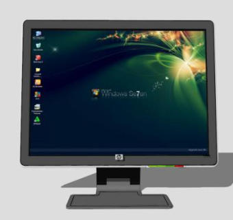 惠普电脑SU模型下载_sketchup草图大师SKP模型