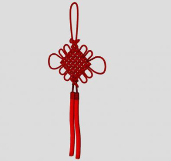 中国结SU模型下载_sketchup草图大师SKP模型