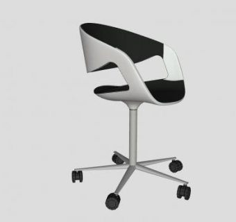 吧台椅旋转椅SU模型下载_sketchup草图大师SKP模型