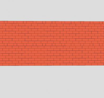 红砖墙壁SU模型下载_sketchup草图大师SKP模型