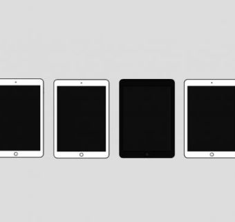 苹果iPad系列平板电脑SU模型下载_sketchup草图大师SKP模型