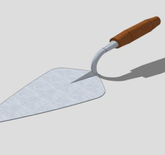 抹子建筑工具SU模型_su模型下载 草图大师模型_SKP模型