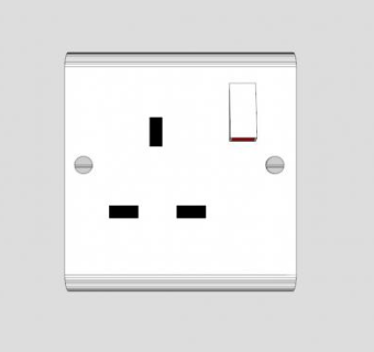 开关插座面板SU模型下载_sketchup草图大师SKP模型