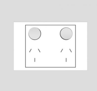 插座SU模型下载_sketchup草图大师SKP模型