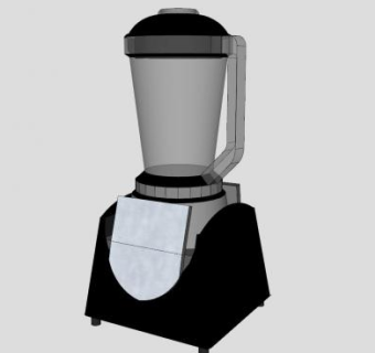 果汁机榨汁机SU模型下载_sketchup草图大师SKP模型