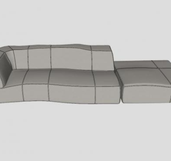 现代时髦沙发家具SU模型下载_sketchup草图大师SKP模型