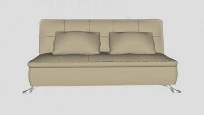 两座现代沙发家具SU模型下载_sketchup草图大师SKP模型